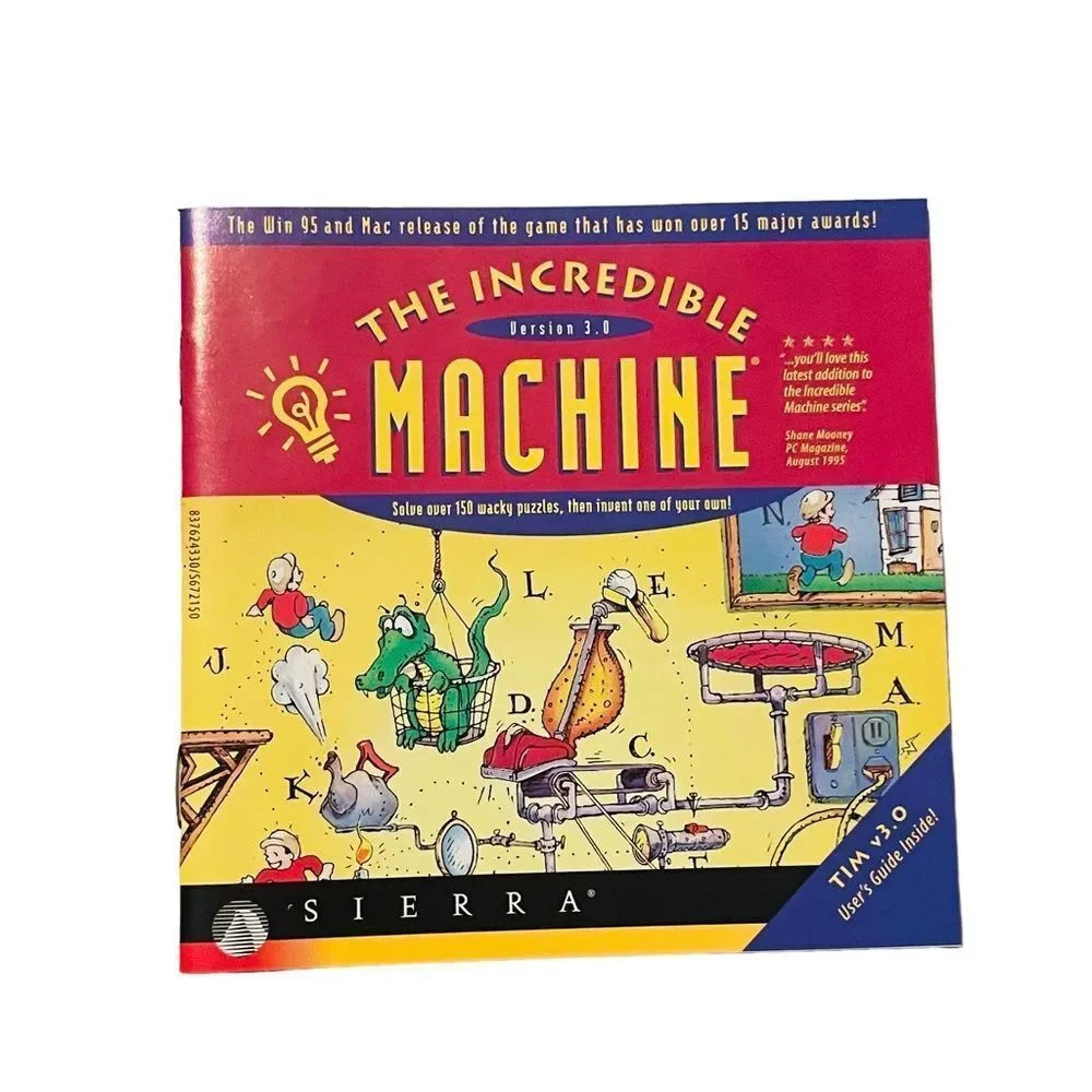 10/$25🦋 The Incredible Machine Version 3.0 CD-ROM